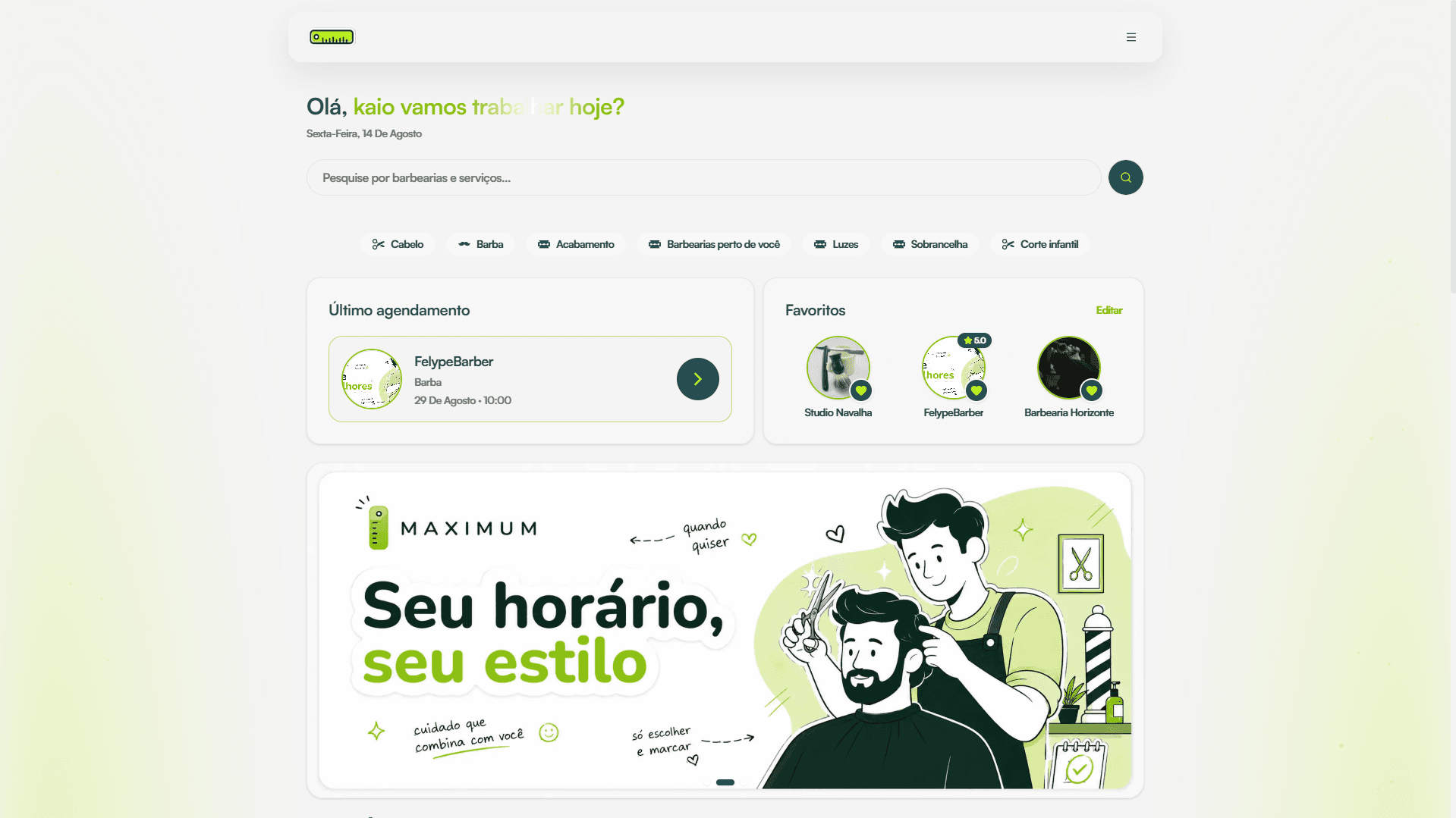 Apresentação da Régua Máxima