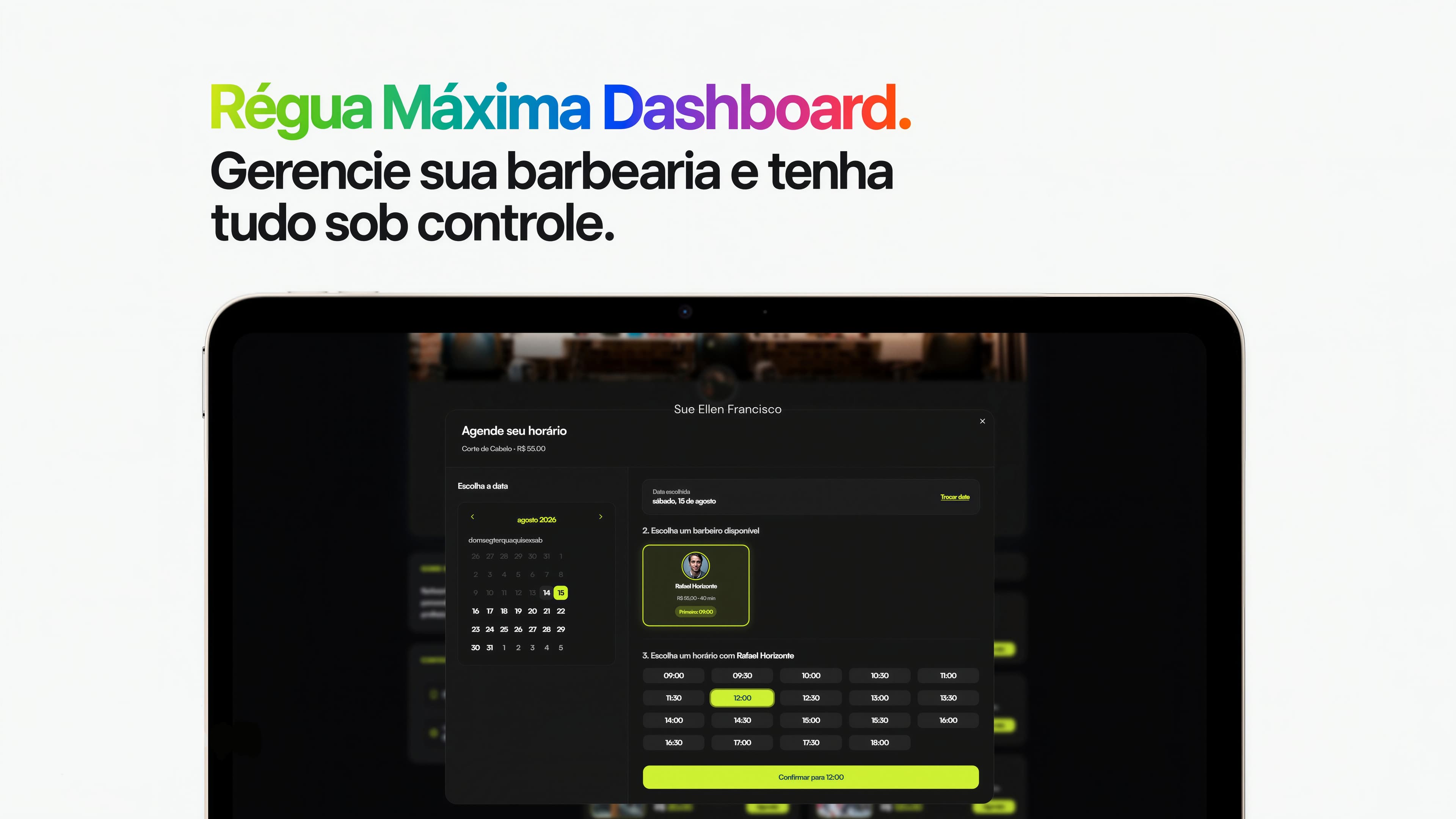 Régua Máxima em diferentes dispositivos